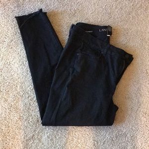 Lane Bryant Black Skinny Jean
